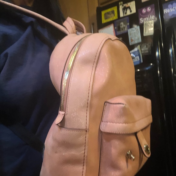 Coach Leather backpack - Picture 4 of 12